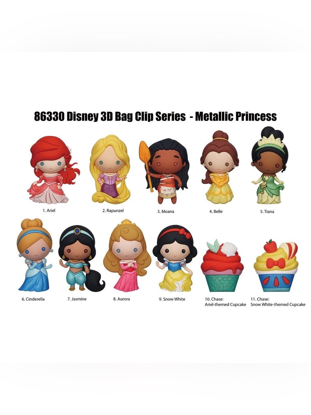 Disney Princess “Jasmine” Bag Clip! Series 49! - Picture 8 of 8